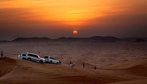 Desert safari in Dubai